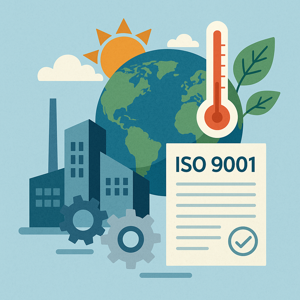 ISO 9001 e as Mudanças Climáticas: Qualidade com Responsabilidade Ambiental